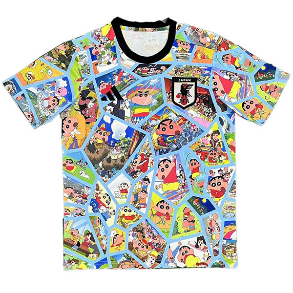 Japan special edition jersey Crayon Shin-chan soccer uniform men's sports football kit top shirt 2024